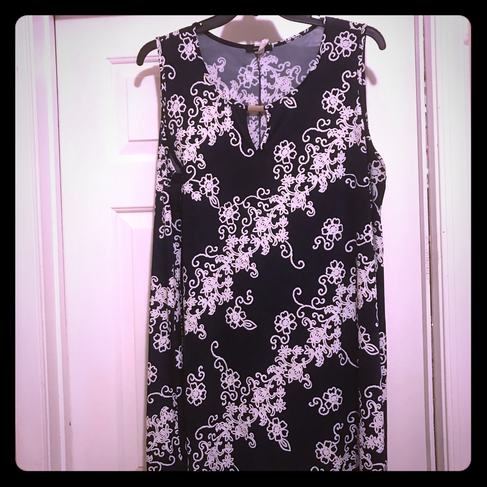 Navy Blue sleeveless dress